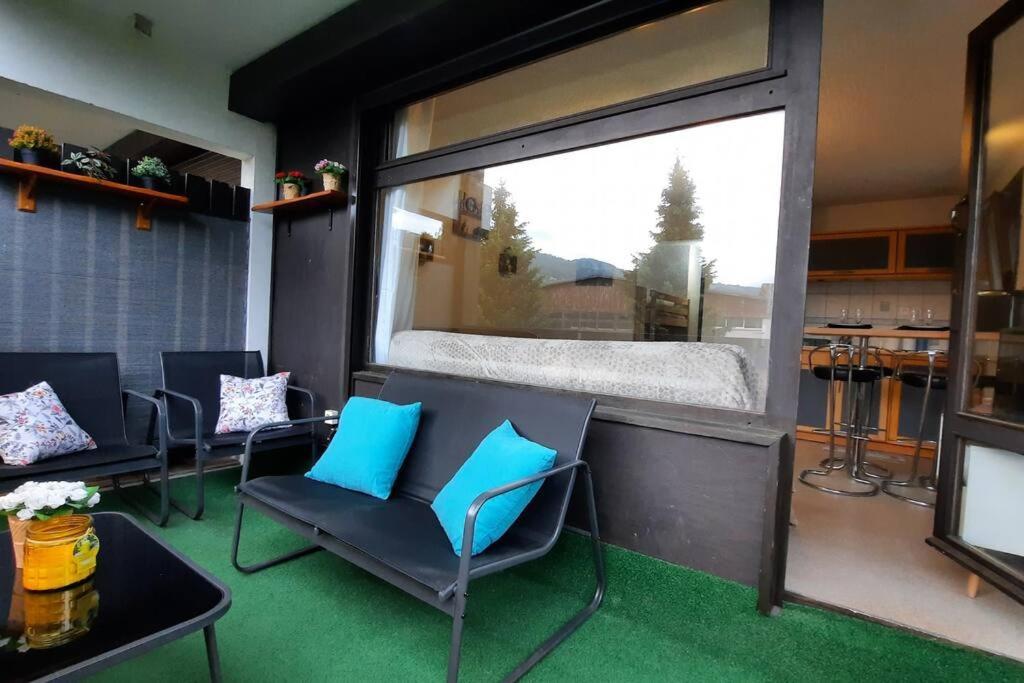 Super Appartement Cocooning Vu Mont Blanc 萨莱切 外观 照片