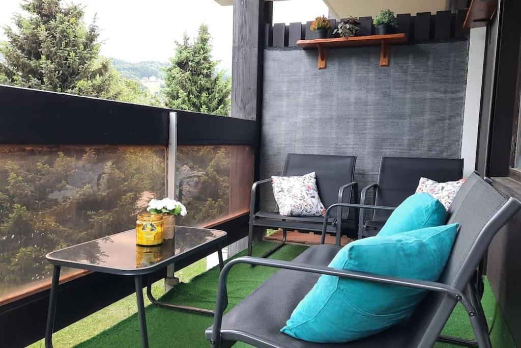 Super Appartement Cocooning Vu Mont Blanc 萨莱切 外观 照片