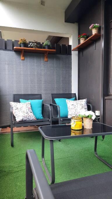 Super Appartement Cocooning Vu Mont Blanc 萨莱切 外观 照片